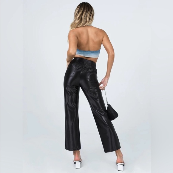 🆕Princess Polly “Martha” Shiny Pants, Size 4 - Picture 4 of 10